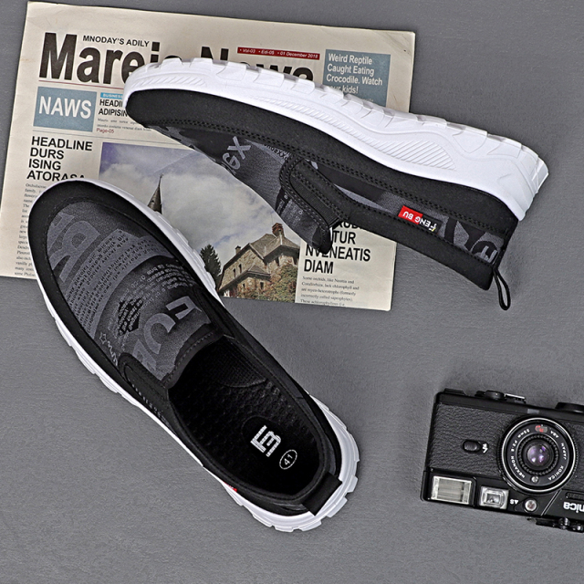 Comfort Microfiber Leather Walking High Quality Lightweight Sneakers Summer Breathable Easy Wear Soft Casual Shoes For Men