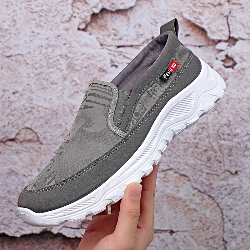 Comfort Microfiber Leather Walking High Quality Lightweight Sneakers Summer Breathable Easy Wear Soft Casual Shoes For Men
