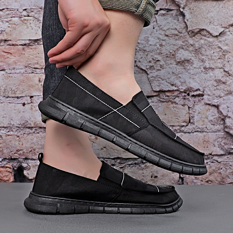 Comfortable Soft Fashion Classic Street Walking Style Flat Casual Campus Sneakers Wholesale Breathable Canvas Shoes For Men