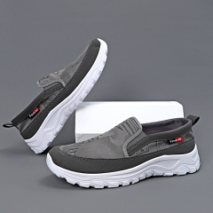 Comfort Microfiber Leather Walking High Quality Lightweight Sneakers Summer Breathable Easy Wear Soft Casual Shoes For Men