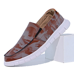 Hot Summer Fashion Slip-on Breathable Lightweight Comfortable Men's Casual Shoes Lazy Flat Stretch Shoes