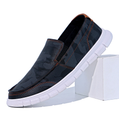 Hot Summer Fashion Slip-on Breathable Lightweight Comfortable Men's Casual Shoes Lazy Flat Stretch Shoes
