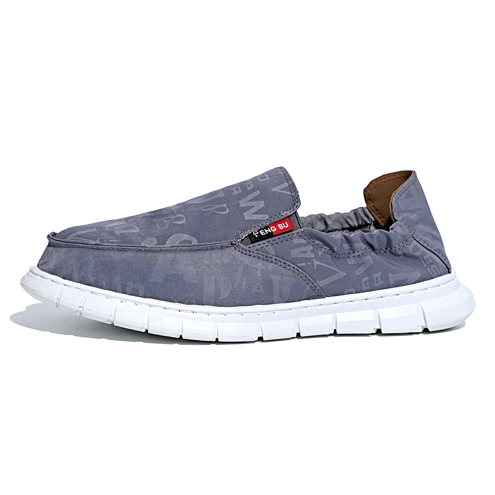 Casual Loafers Canvas Driving Shoes Waterproof Light Weight Slip-On Hot Sale Fashion Comfort Flexible Boat Shoes For Men