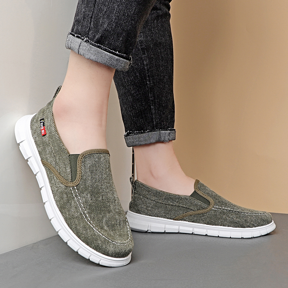 Summer Comfort Fashion Walking Classic Style Flat Casual Campus Sneakers Wholesale Breathable Canvas Shoes For Men