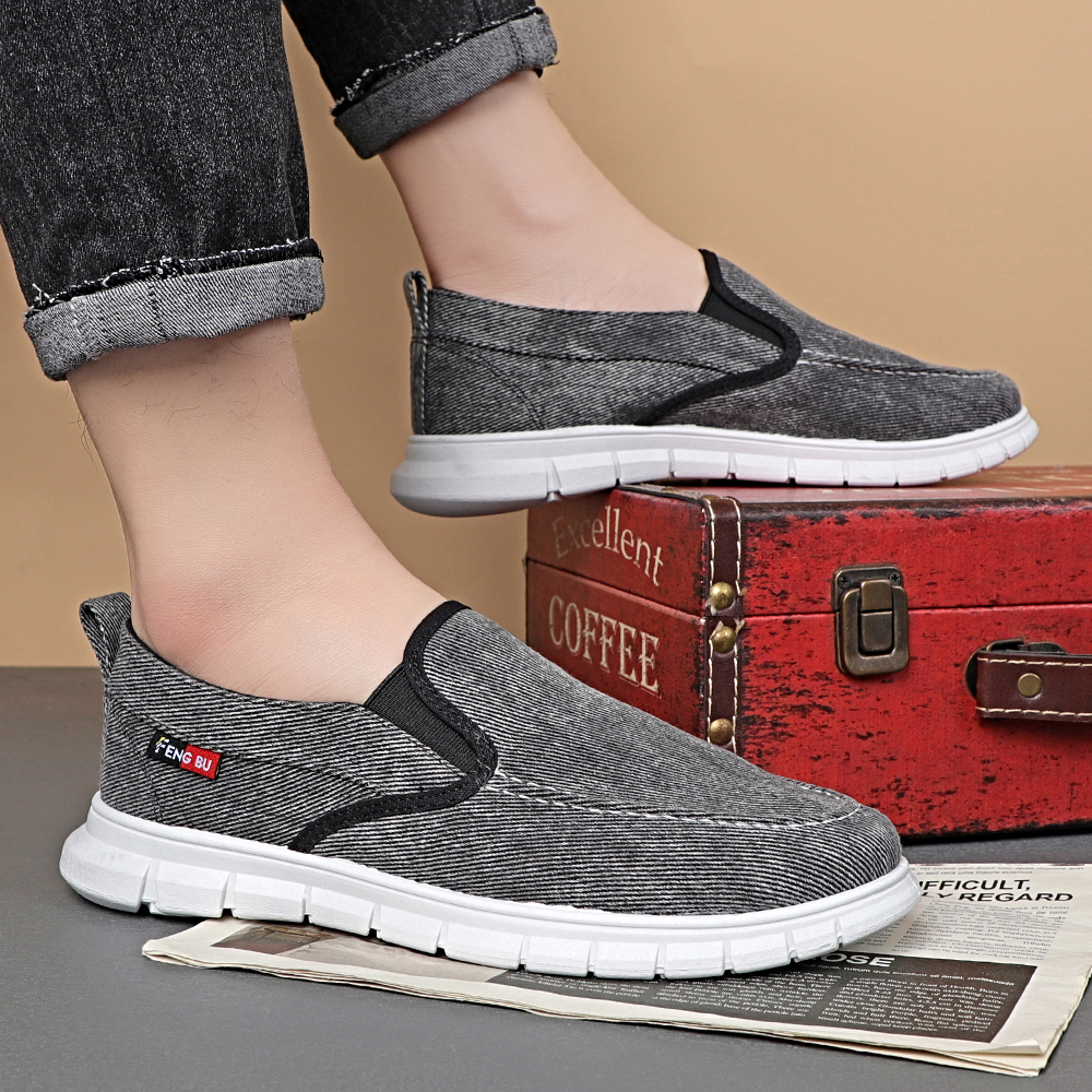 Summer Comfort Fashion Walking Classic Style Flat Casual Campus Sneakers Wholesale Breathable Canvas Shoes For Men