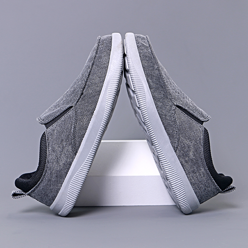 New Fashion Street Walking Classic Style Flat Casual Campus Sneakers Wholesale Breathable Canvas Loafers Shoes For Men