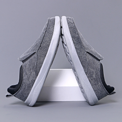 New Fashion Street Walking Classic Style Flat Casual Campus Sneakers Wholesale Breathable Canvas Loafers Shoes For Men