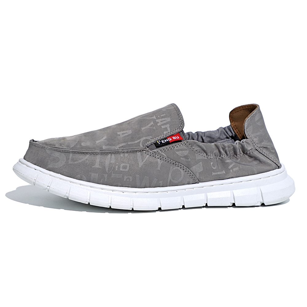Casual Loafers Canvas Driving Shoes Waterproof Light Weight Slip-On Hot Sale Fashion Comfort Flexible Boat Shoes For Men