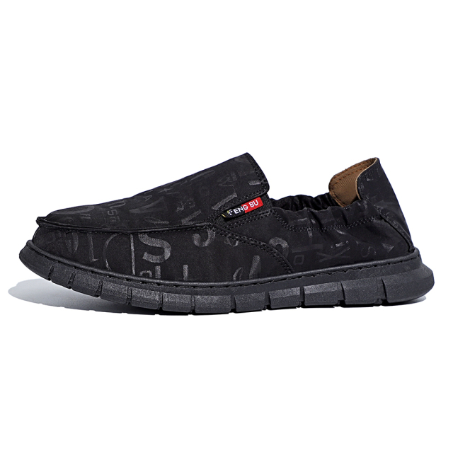 Casual Loafers Canvas Driving Shoes Waterproof Light Weight Slip-On Hot Sale Fashion Comfort Flexible Boat Shoes For Men