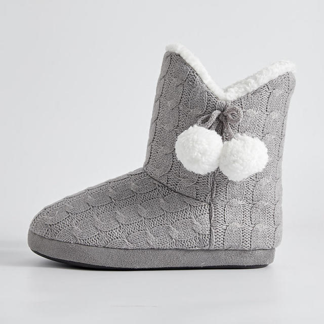 Custom Winter Cotton Snow Boots For Women Thick Soled Warm Cotton Shoes Non-slip Plus Plush Thick Snow Boots Wholesale