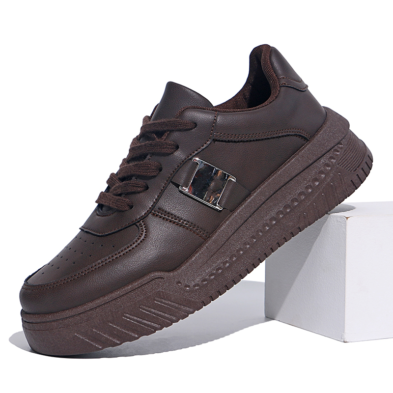 New High Quality Microfiber Sneakers Breathable Men's Flat Leather Shoes Fashion Low Price Height Increase Men's Shoes
