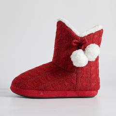 Custom Winter Cotton Snow Boots For Women Thick Soled Warm Cotton Shoes Non-slip Plus Plush Thick Snow Boots Wholesale