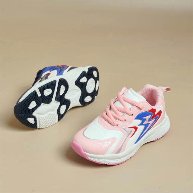 Trend New Children Fashion Walking Shoes Pu Leather Shoes Wholesale Non-slip Lightweight Soft Soled Toddler Shoes