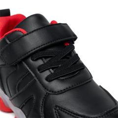 Wholesale New Trend High Quality Leather Children's Casual Shoes Cool New Kids Sport Shoes Soft Sole With Flash Light