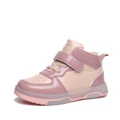 Led Light Up High Top Casual Kids Skateboard Shoes Walking Shoes Wholesale Boys And Girls Leisure Fashionable Single Shoes