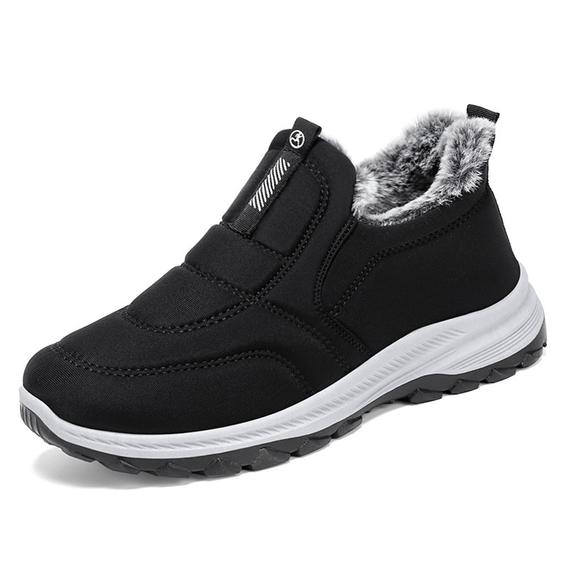 Women's Cotton Shoes Winter New Ankle Boots Large Size Wholesale Warm Plush Comfort Large Size Thickened Snow Boots Wholesale