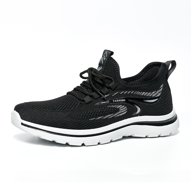 Hot Selling Spring Summer Breathable Lightweight Flying Woven Shoes For Men And Women Factory Wholesale Original Sneakers