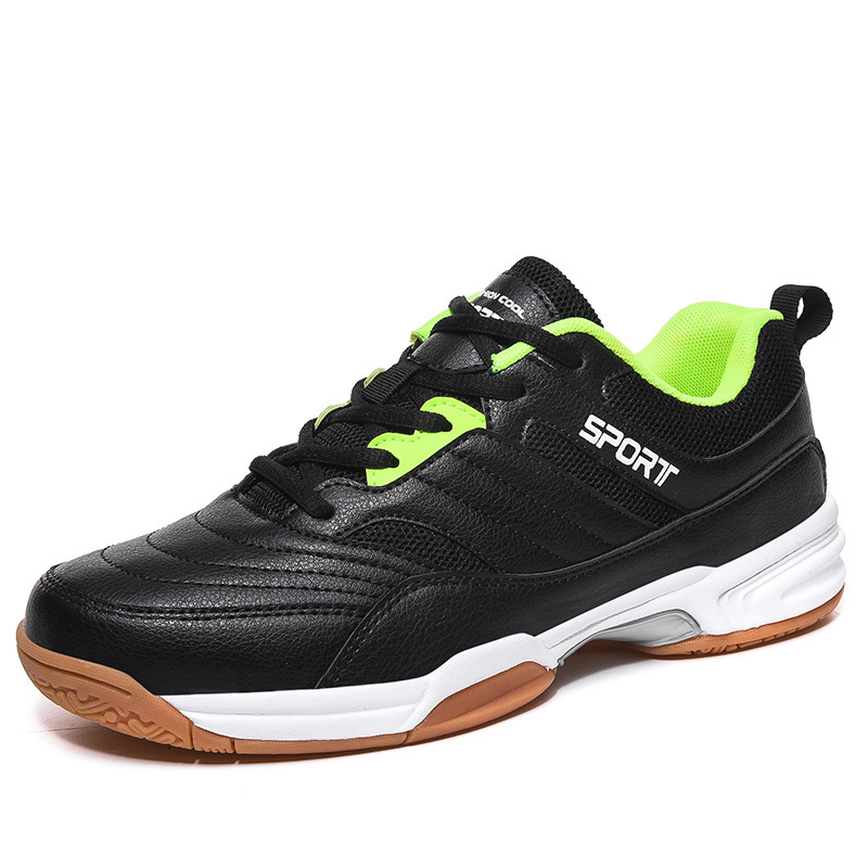 High Quality Badminton Shoes Men's Shoes Large Size Elastic Wear Resistance Breathable Student Training Tennis Shoes Wholesale