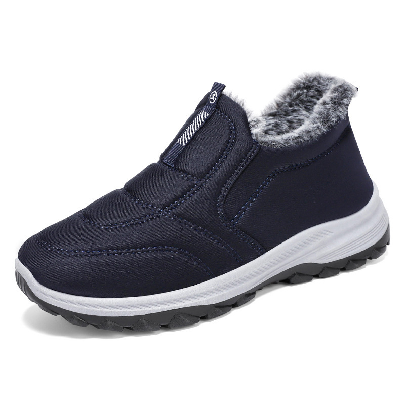 Women's Cotton Shoes Winter New Ankle Boots Large Size Wholesale Warm Plush Comfort Large Size Thickened Snow Boots Wholesale