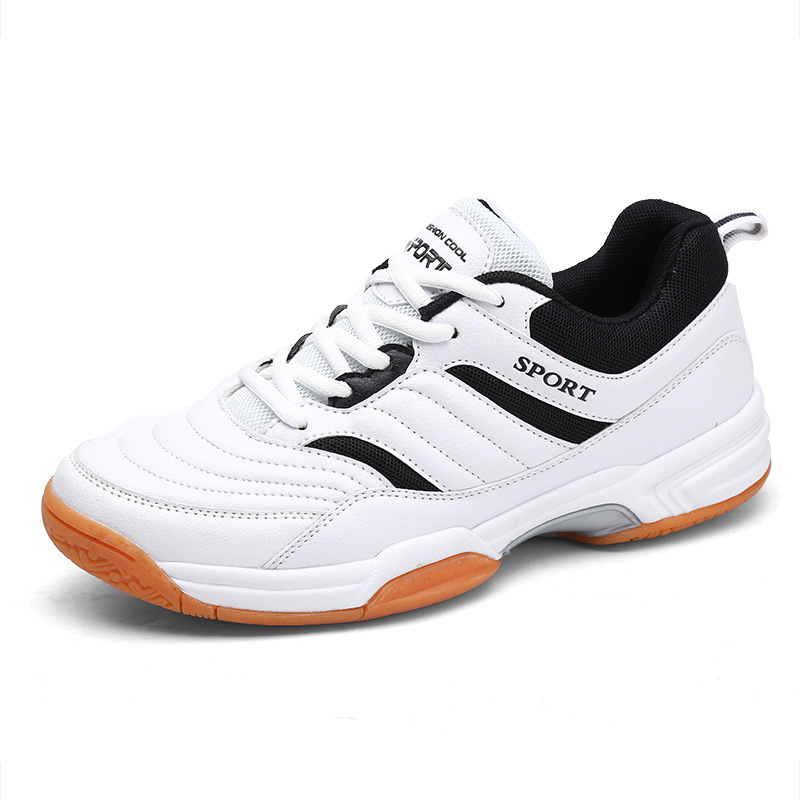 High Quality Badminton Shoes Men's Shoes Large Size Elastic Wear Resistance Breathable Student Training Tennis Shoes Wholesale