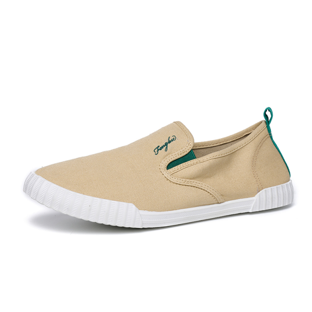 Hot Selling Classic Style Men's Canvas Shoes Loafers Wholesale Lightweight Breathable Lazy Walking Shoes For Men Boys