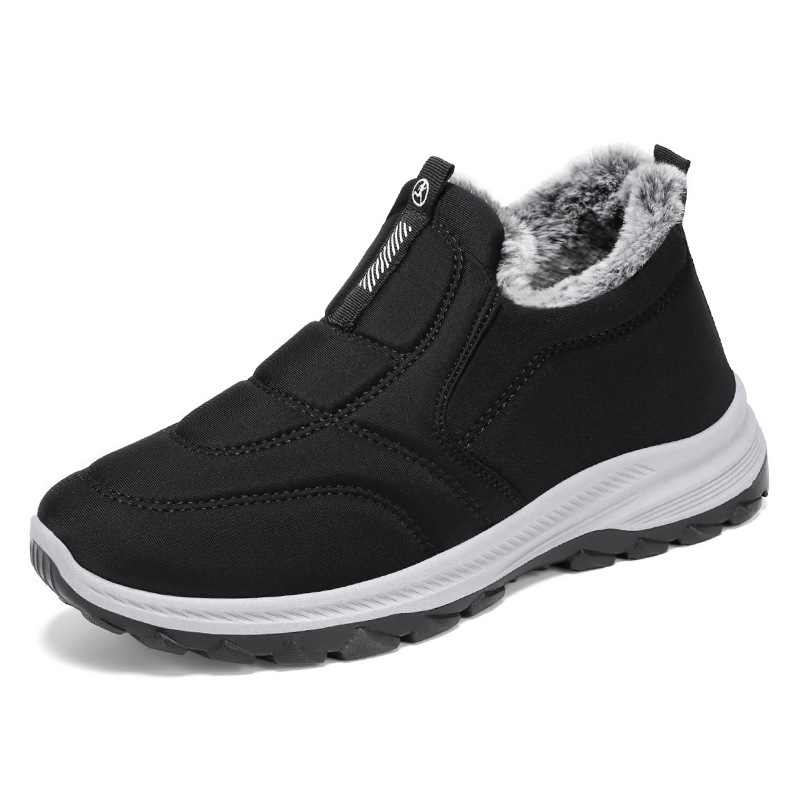 Women's Cotton Shoes Winter New Ankle Boots Large Size Wholesale Warm Plush Comfort Large Size Thickened Snow Boots Wholesale