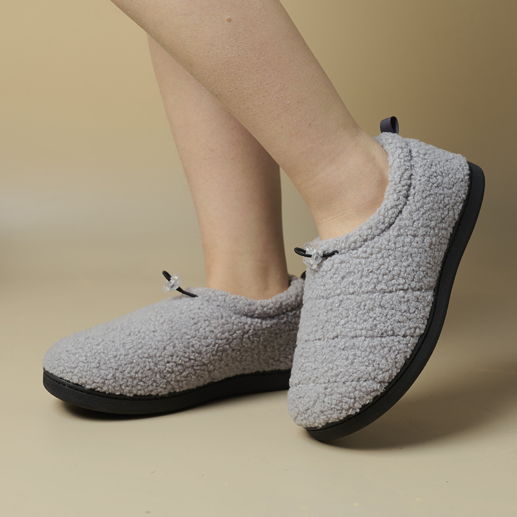 Autumn And Winter Home Men's And Women's Office Indoor And Outdoor Warm Plush Shoes Slow Rebound Cotton Shoes Wholesale