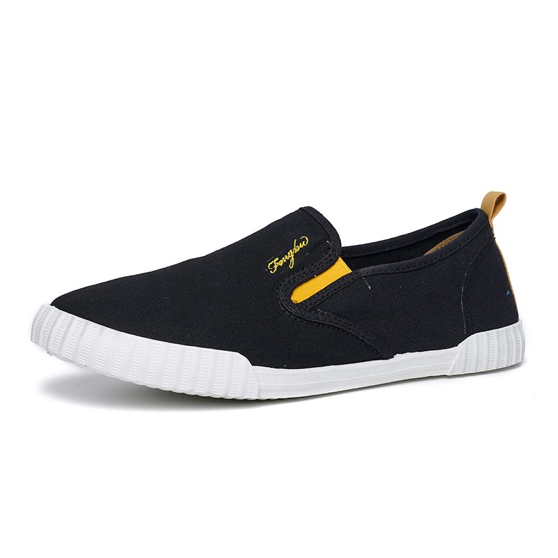 Hot Selling Classic Style Men's Canvas Shoes Loafers Wholesale Lightweight Breathable Lazy Walking Shoes For Men Boys