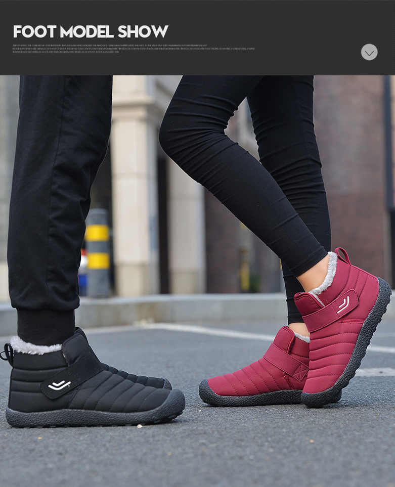 Wholesale Anti Slip Wear Resistant Outdoor Waterproof Winter Shoes Comfortable Warm Winter Boots For Men And Women