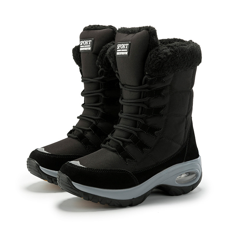 Wholesale Winter Outdoor Fashion High Quality Warm Comfortable High Top Non-slip Popular Women's Snow Boots