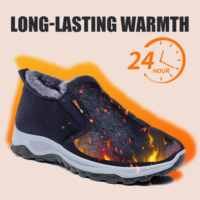 Wholesale Large Size Outdoor Anti-slip Warm Lightweight Sport Snow Boots Unisex Winter Slip-on Thick Snow Boots