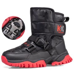 Wholesale Winter Thickened Warm Comfort Children's Boots Waterproof Windproof Snow Boots For Boys And Girls