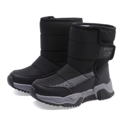 Wholesale Fashion Winter Thickened Warm Children's Boots Waterproof Non-slip Boys Snow Boots
