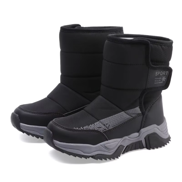 Wholesale Fashion Winter Thickened Warm Children's Boots Waterproof Non-slip Boys Snow Boots