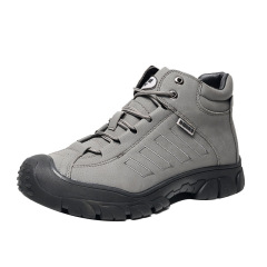 Brand Winter Men's Cowhide Anti-smash And Anti-puncture Insulation 6kv Safety Shoes Site Safety Work Shoes
