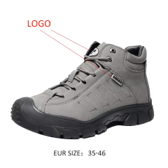 Brand Winter Men's Cowhide Anti-smash And Anti-puncture Insulation 6kv Safety Shoes Site Safety Work Shoes