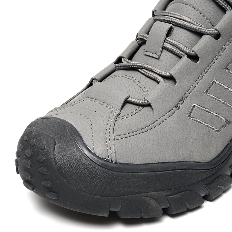Brand Winter Men's Cowhide Anti-smash And Anti-puncture Insulation 6kv Safety Shoes Site Safety Work Shoes