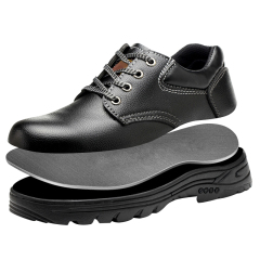 Construction Waterproof Anti Smashing Anti Stabbing Comfortable Steel Toe Safety Protection Men's Work Shoes Wholesale
