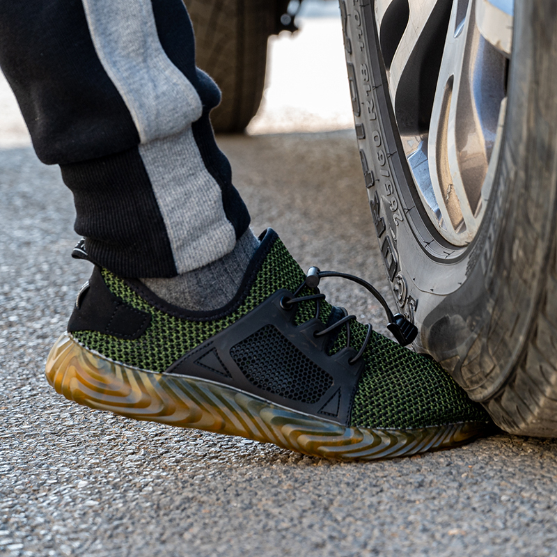 Brand New Comfortable Anti-slip Anti-puncture Construction Work Shoes Hiking Unisex Safety Shoes