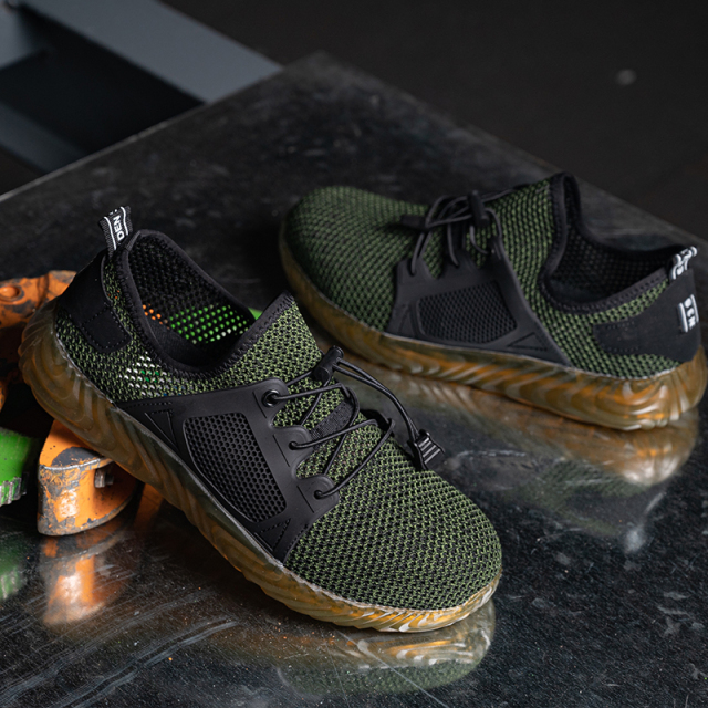 Brand New Comfortable Anti-slip Anti-puncture Construction Work Shoes Hiking Unisex Safety Shoes