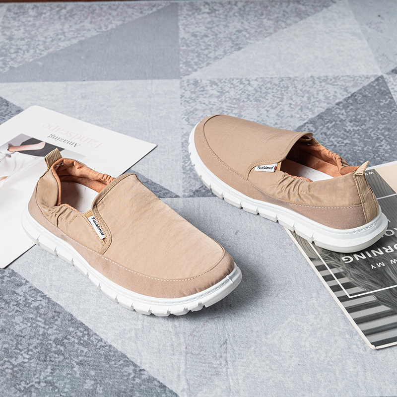 Bairuilun Breathable Material Men's Casual Shoes Fashion Elastic Men Shoes