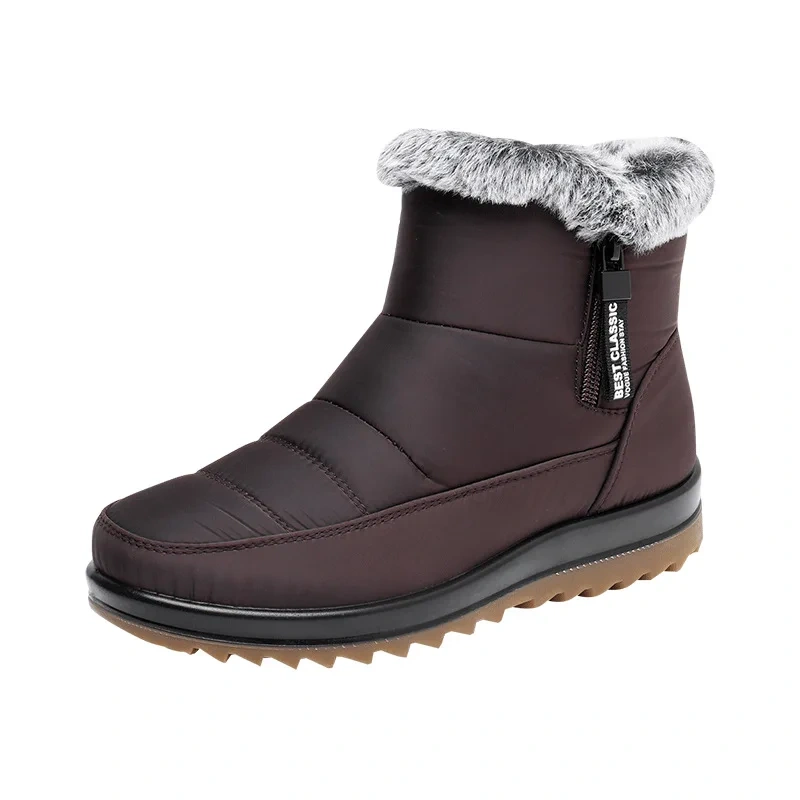 Winter Fashion High Quality Outdoor Women's Boots Travel Waterproof Wear Thick Long Warm Women's Snow Boots