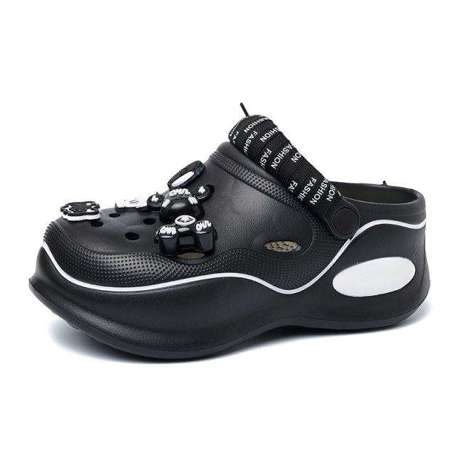 New Fashion Soft-soled Slippers Platform Hard-wearing Slippers For Men And Women Stylish Indoor And Outdoor Clogs Slippers