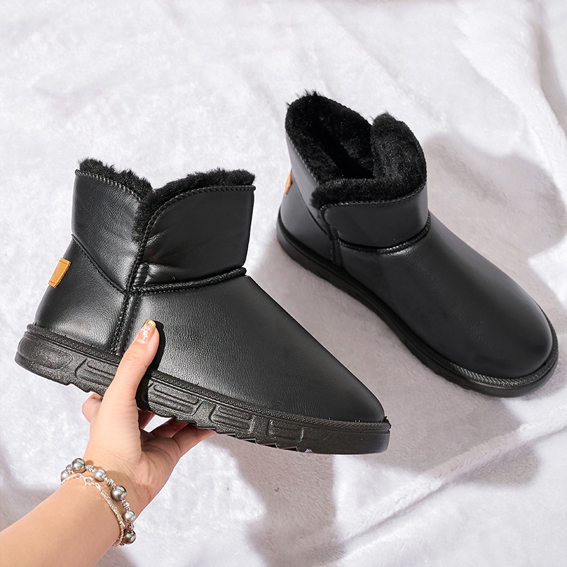 Hot Selling Fashion Trend Ladie's And Girl's Casual Warm Winter Boots Waterproof Non Slip Thick Soled Snow Boots