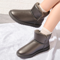 Hot Selling Fashion Trend Ladie's And Girl's Casual Warm Winter Boots Waterproof Non Slip Thick Soled Snow Boots