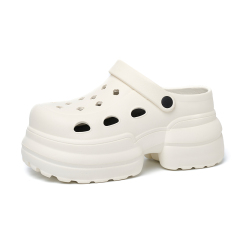 Wholesale Hot Selling Height Increasing Breathable Lightweight Beach Sandals Platform Eva Garden Shoes Comfortable Outdoor Clogs