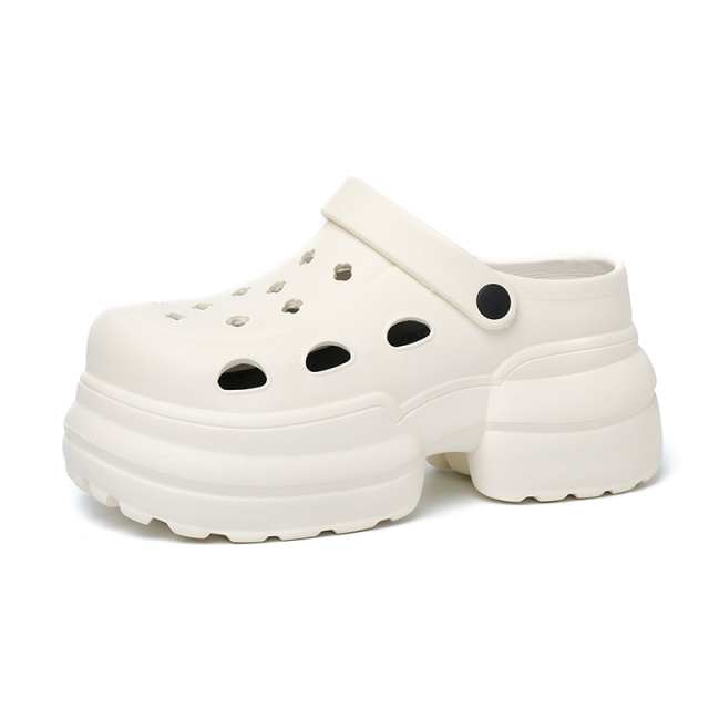 Wholesale Hot Selling Height Increasing Breathable Lightweight Beach Sandals Platform Eva Garden Shoes Comfortable Outdoor Clogs