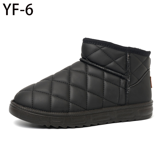 Cross-border Hot Style Comfortable Outdoor Warm Cotton Shoes For Girls Spot Fashion Lightweight Snow Boots For Women