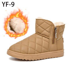 Cross-border Hot Style Comfortable Outdoor Warm Cotton Shoes For Girls Spot Fashion Lightweight Snow Boots For Women