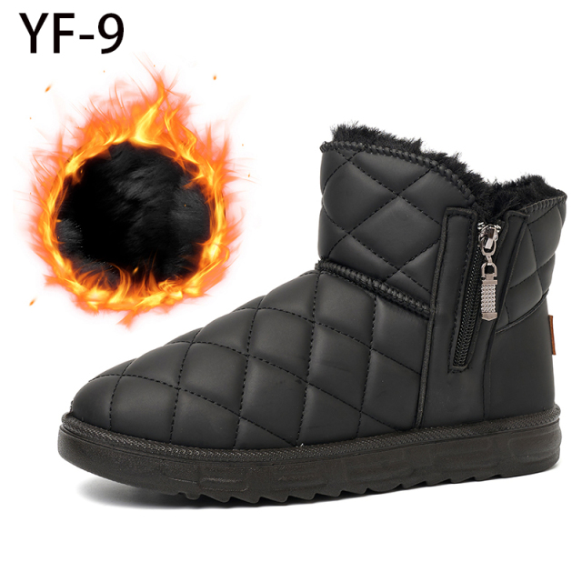 Cross-border Hot Style Comfortable Outdoor Warm Cotton Shoes For Girls Spot Fashion Lightweight Snow Boots For Women